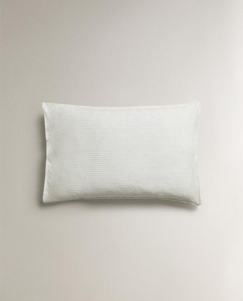 ZARA HOME НАВОЛОЧКА В ПОЛОСКУ, СЕРЫЙ