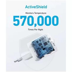 Сетевое зарядное устройство Anker 323 USB-C / USB-A 33W (A2331G21) White