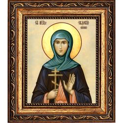 Евдокия Назина святая мученица. Икона на холсте.