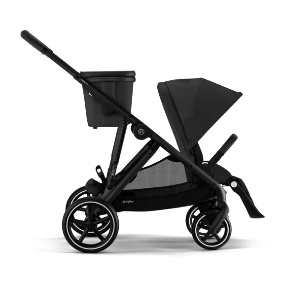 Детская коляска для двойни Cybex Gazelle S 2 в 1 BLK Moon Black
