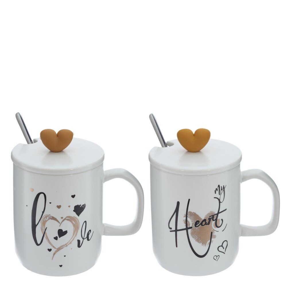 GAEM Набор из 2-х кружек, 300 мл, L12 W8 H12,5 см, 4в.