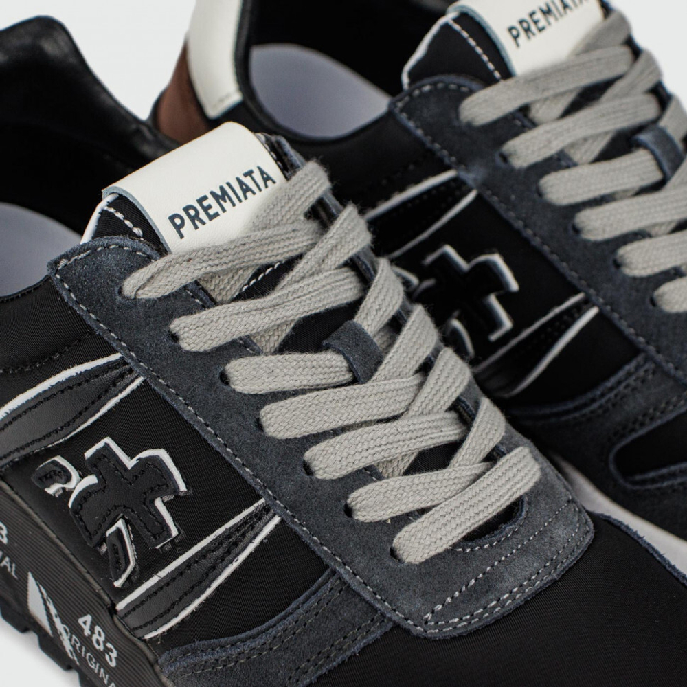 кроссовки Premiata Lander Black Brown