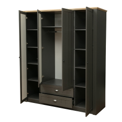 Шкаф для одежды Прованс 37.01, Диамант серый