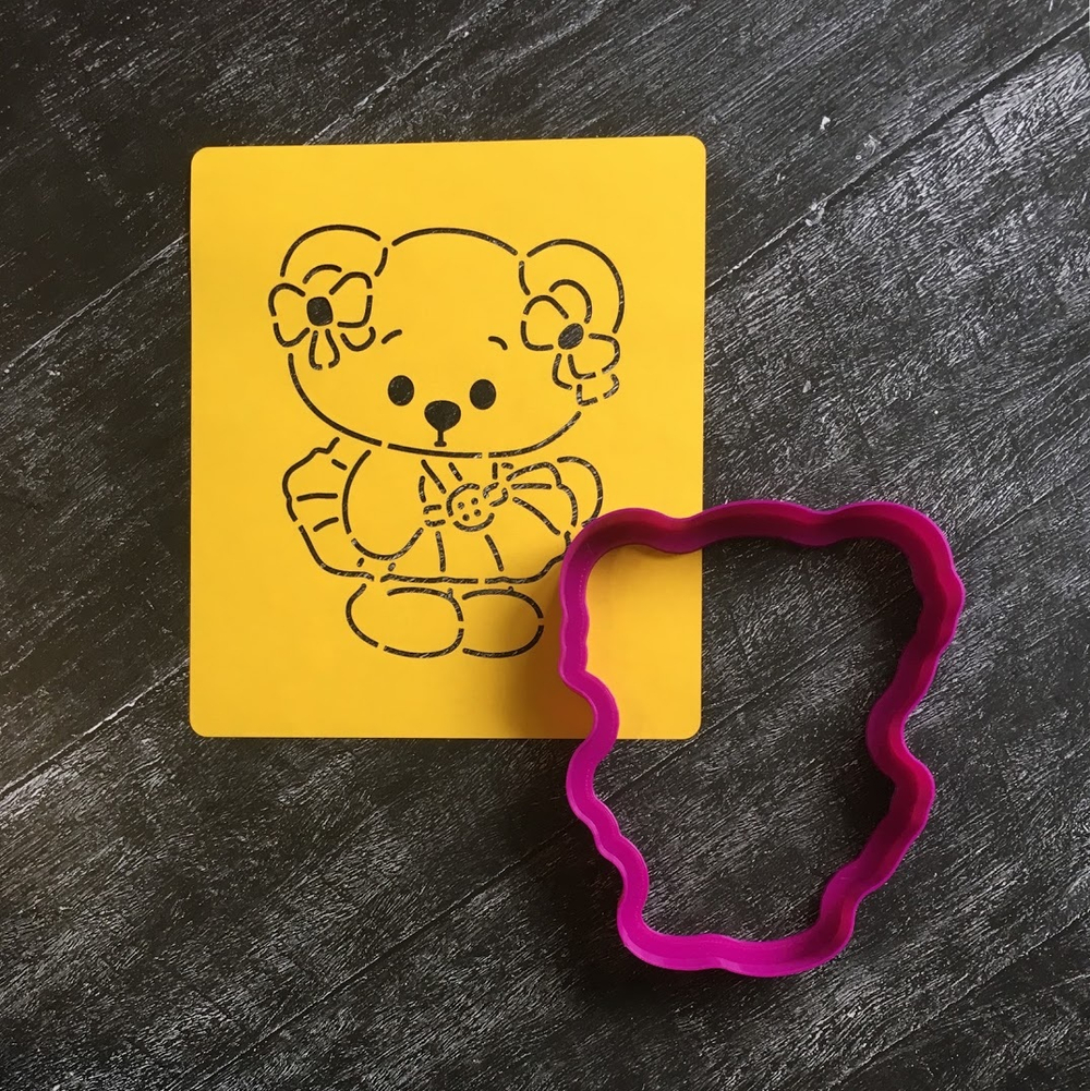 Мишка девочка №2