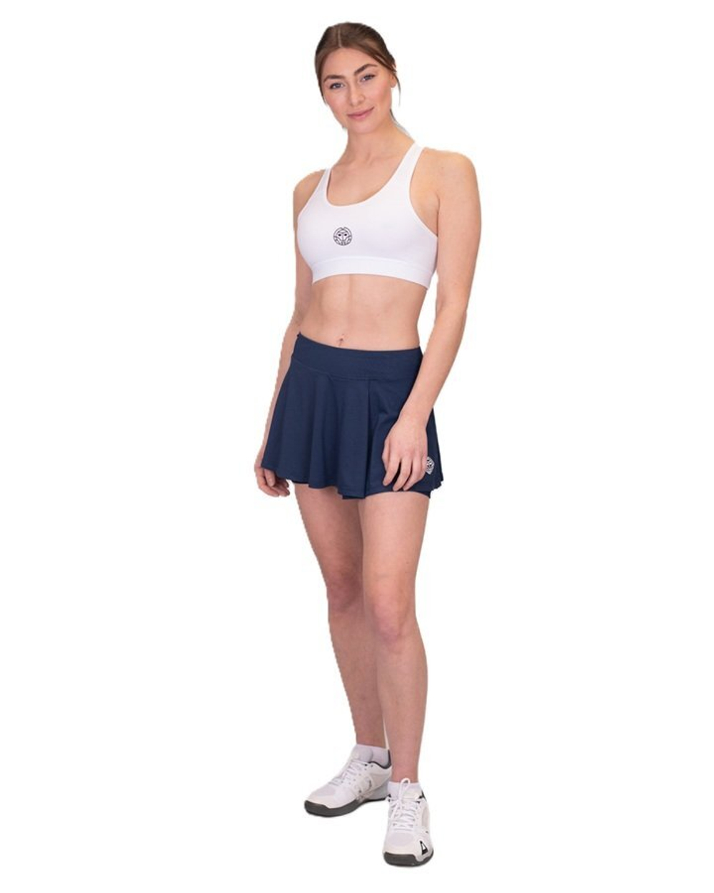 ОДЕЖДА ДЛЯ ТЕННИСА Женская, Спортивный бра BIDI BADU CREW MEDIUM SUPPORT BRA .