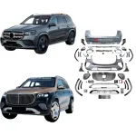 Обвес переделка для MERCEDES-BENZ GLS X167 2020+ АПГРЕЙД ДО GLS 600 MAYBACH 2024 РЕСТАЙЛИНГ Мерседес Бенц