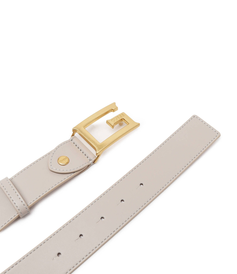 Кожаный ремень Guess - бежевый(BW9104 P4238)