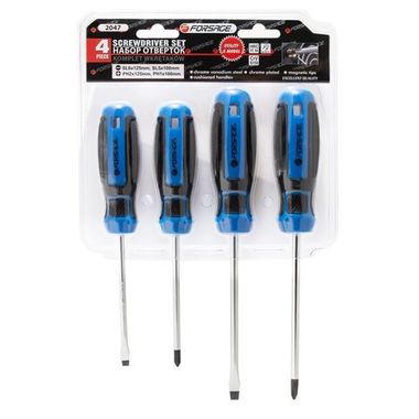 Набор отверток магнитных, 4предмета Forsage 2047