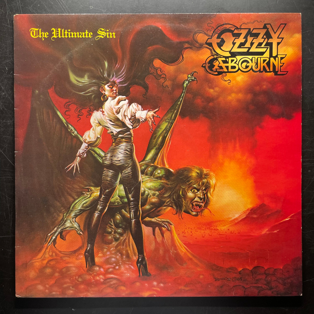 Ozzy Osbourne ‎– The Ultimate Sin (Англия 1986г.)