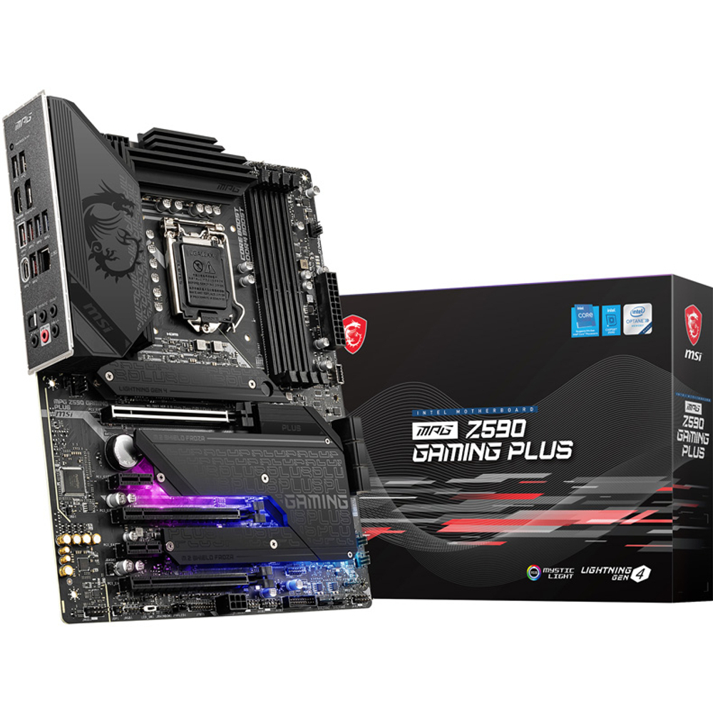 Материнская плата MSI Z590 S1200 ATX MPG Z590 GAMING PLUS