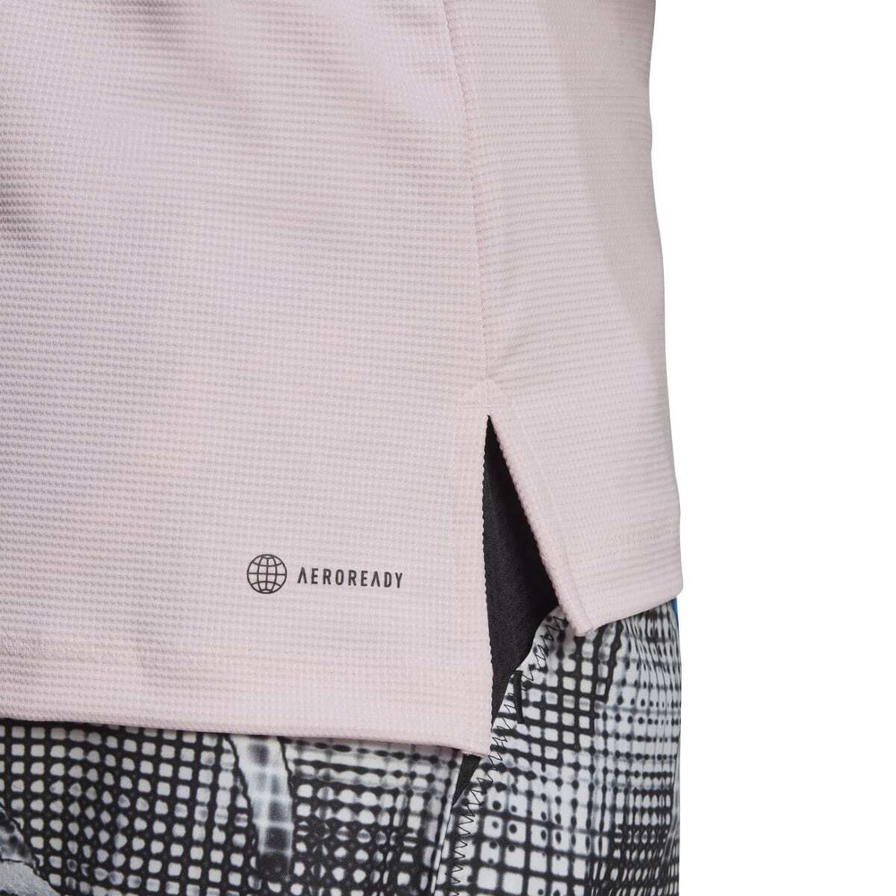 Мужское теннисное поло Adidas US Series Polo - clear pink