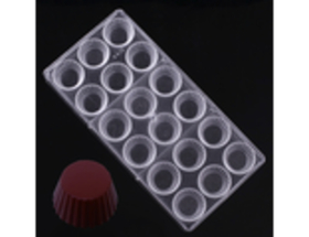 Форма для конфет корзиночка поликарбонат