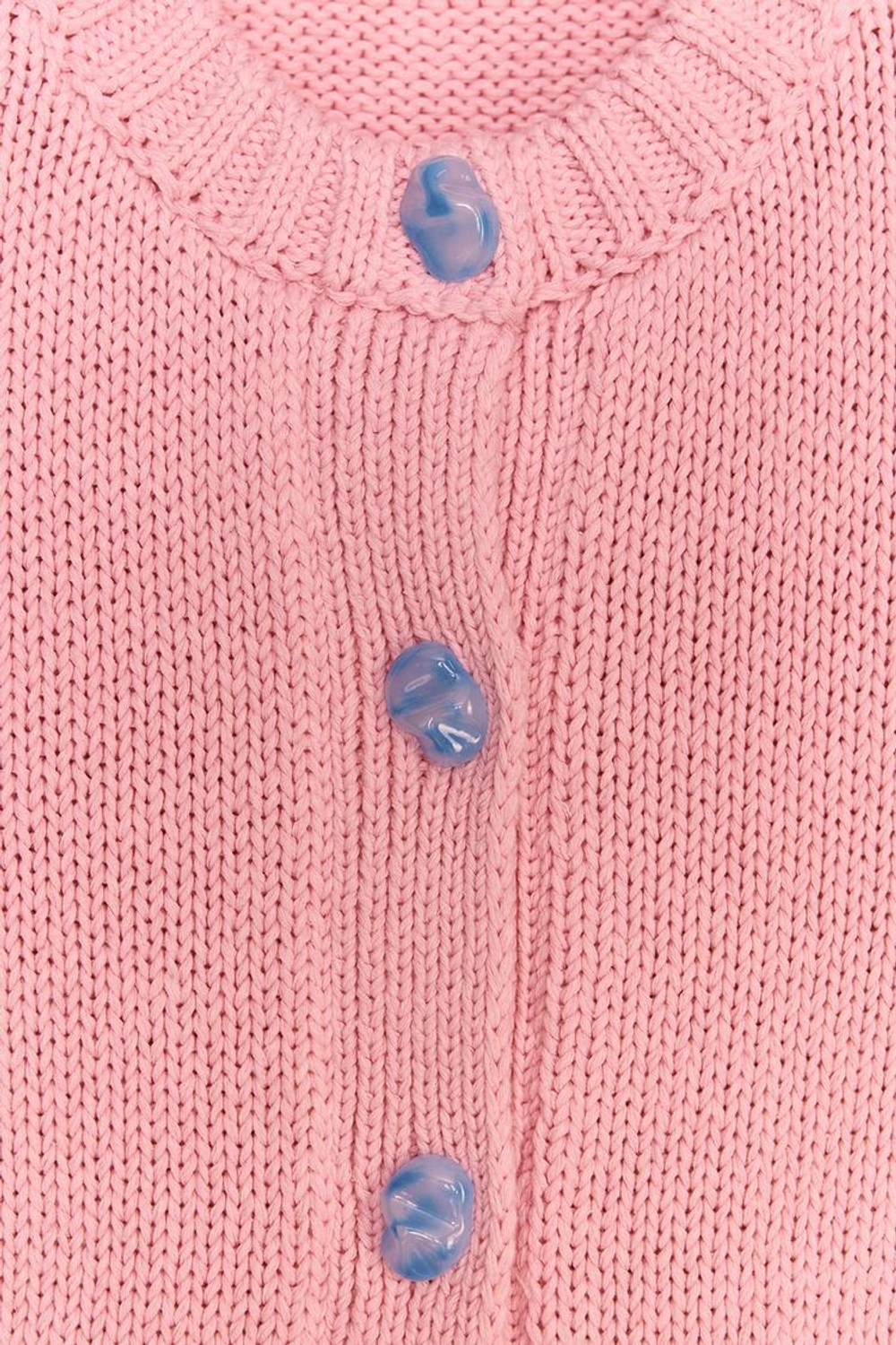 ZARA КАРДИГАН С ПУГОВИЦАМИ И СТРАЗАМИ, ЦВЕТ РОЗОВОГО ДЕРЕВА