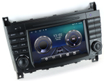 Магнитола для Mercedes-Benz C (W203) 2004-2007 - Carmedia MKD-7013-S10 Android 12, ТОП процессор, 4Гб+64Гб, CarPlay, SIM-слот