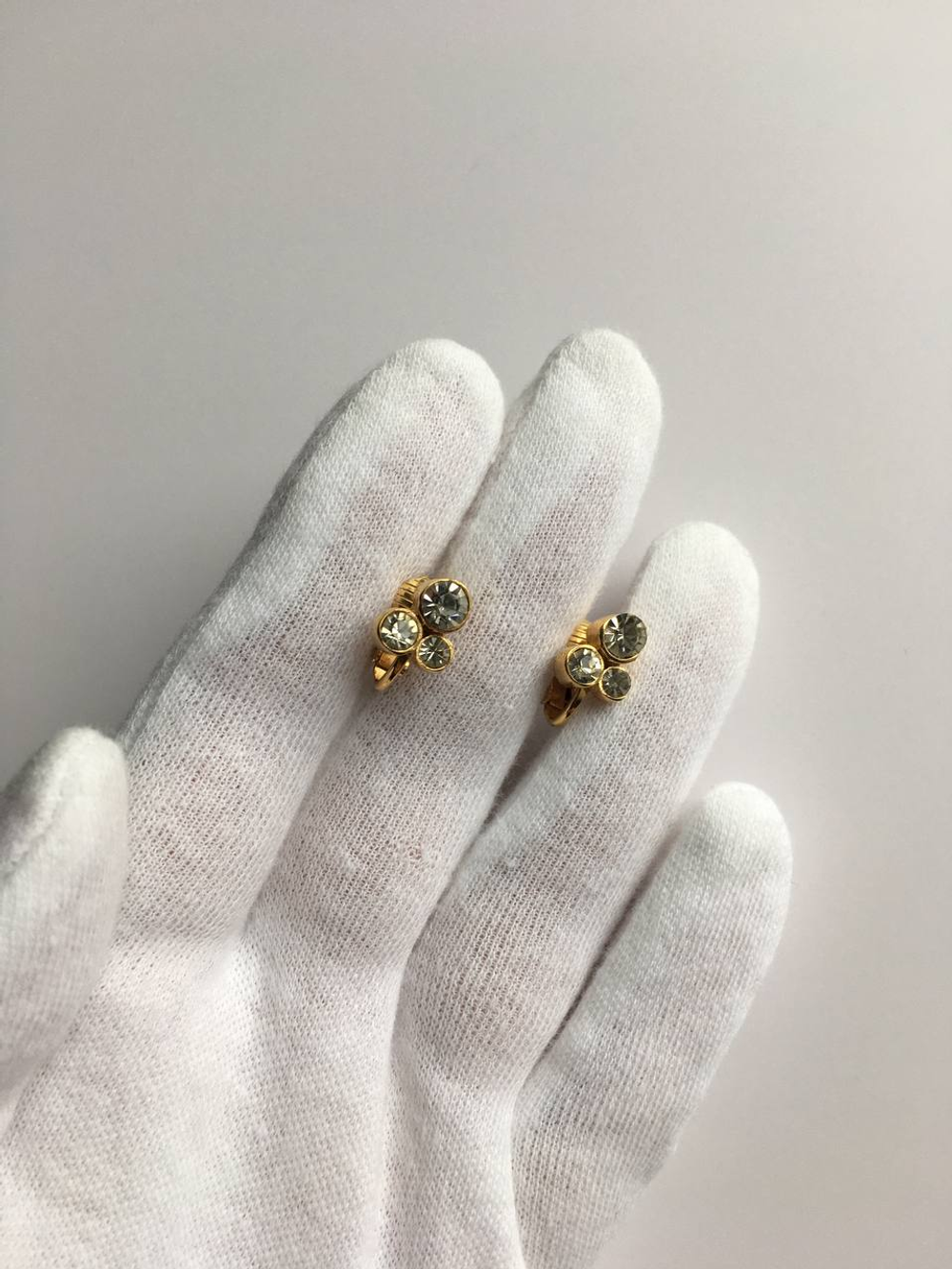 Клипсы с кристаллами Givenchy
