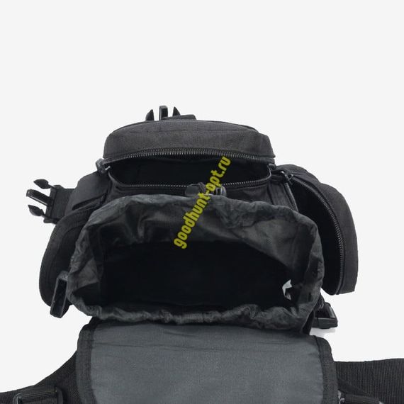 Тактическая сумка на бедро Черный