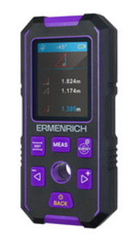 Детектор скрытой проводки Ermenrich Ping SM90, фиолетовый