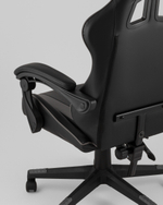 Кресло спортивное TopChairs Commander черно-серый