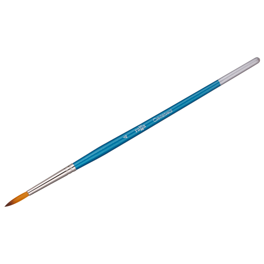 Кисть синтетика Гамма, круглая №04