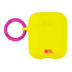 Case-Mate AirPods Hook Ups Case & Neck Strap Lemon
