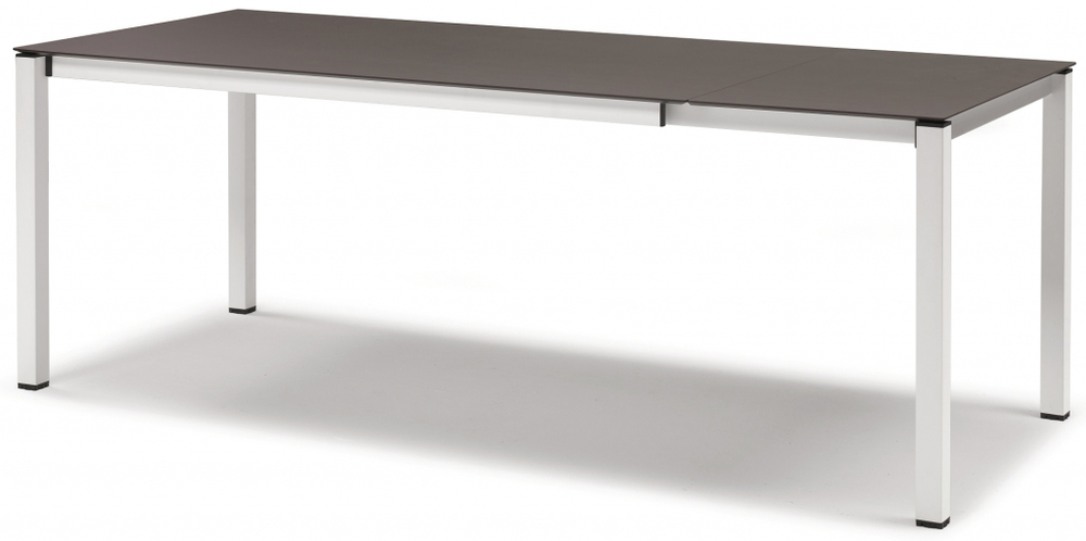 Стол ламинированный раздвижной Scab Design Pranzo Extendable, белый, антрацит