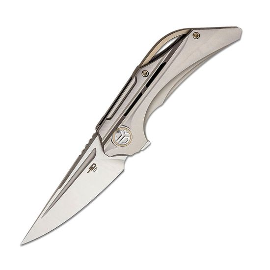 Складной нож Bestech BT2201A Vigil c клинком из стали Böhler M390 Microclean®, рукоять титан