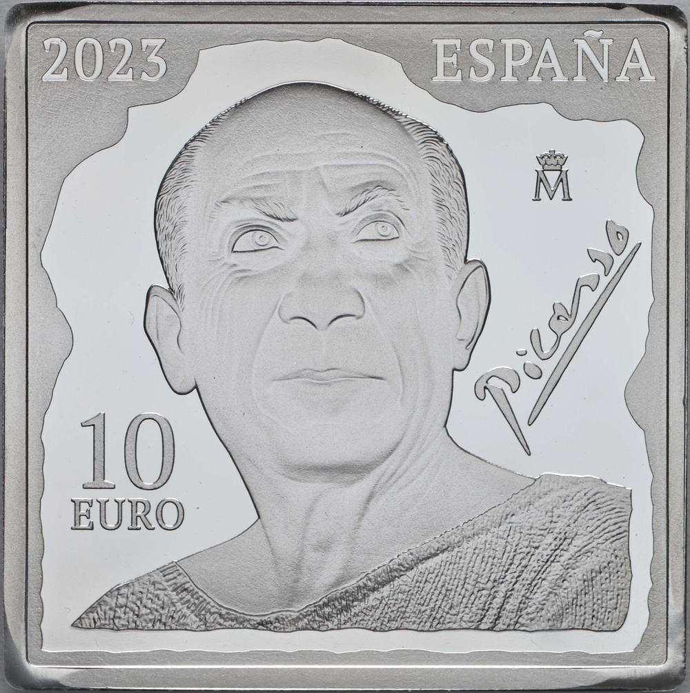 ИСПАНИЯ, 2023, 10 ЕВРО [СЕРЕБРО]