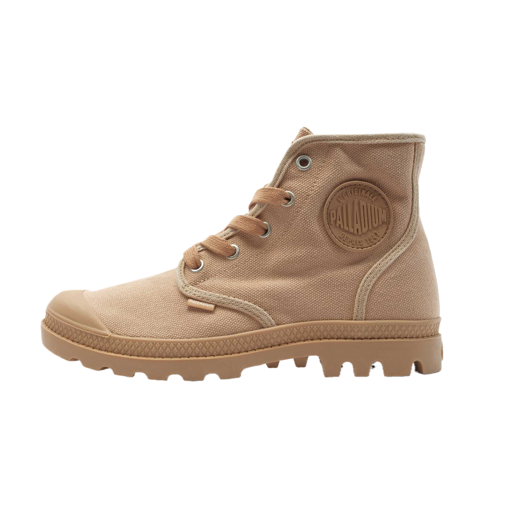 Palladium Pampa Canvas Shoes Women"s Mid top Brown