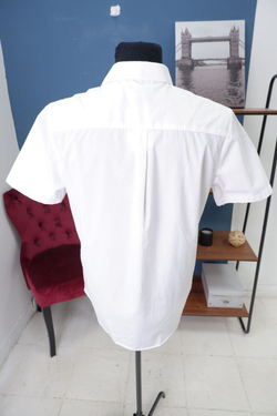 Рубашка Kiabi с коротким рукавом 46 размер