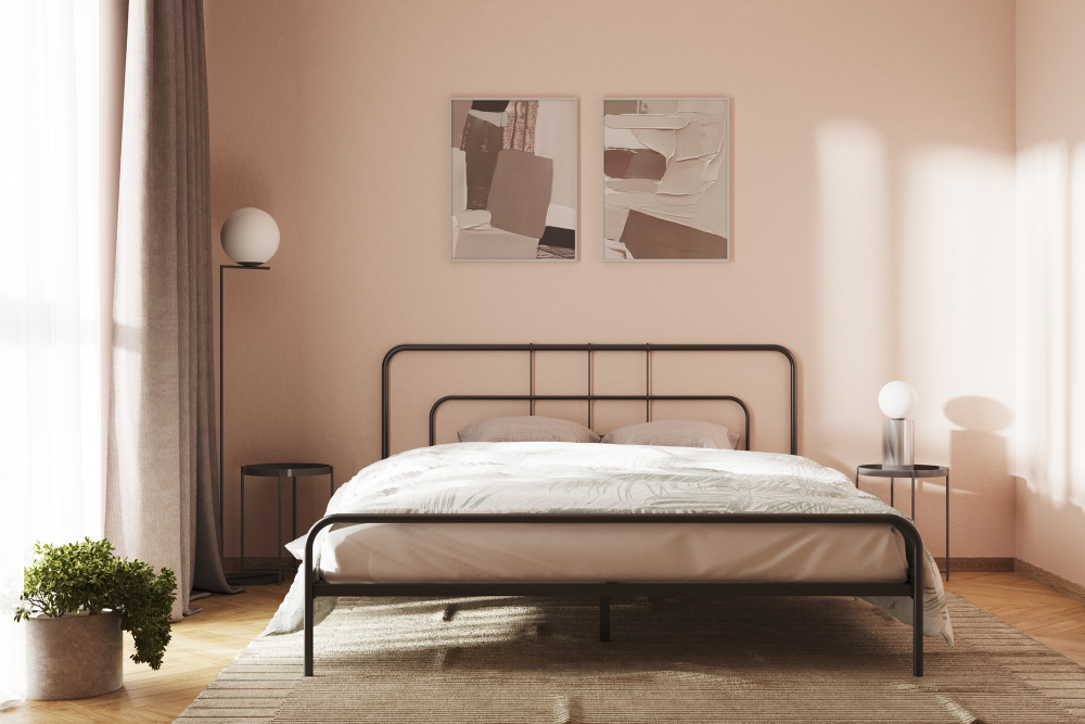 Кровать Форвард МОДЕНА 160, чёрный