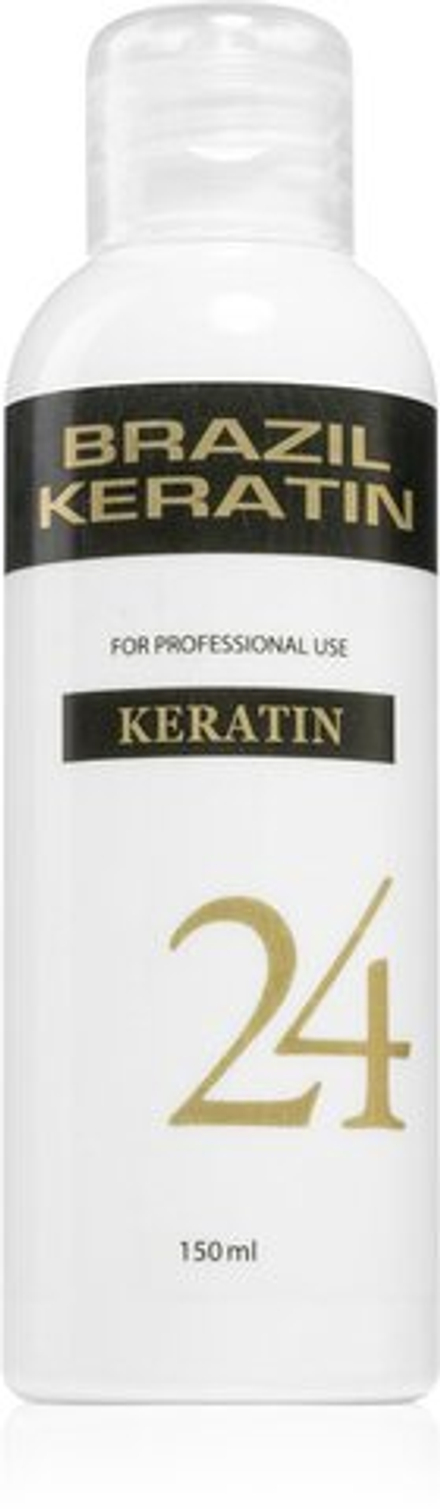 Brazil Keratin Keratin Treatment 24 - специализированный уход для разглаживания и восстановления поврежденных волос /   150  ml  / GTIN 8595615710175