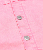 Джинсовая куртка HUGO KIDS - розовый(G00090)