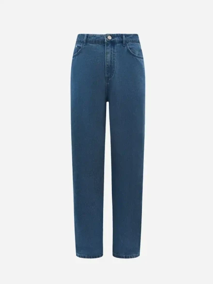 Футболка оверсайз из хлопка белая