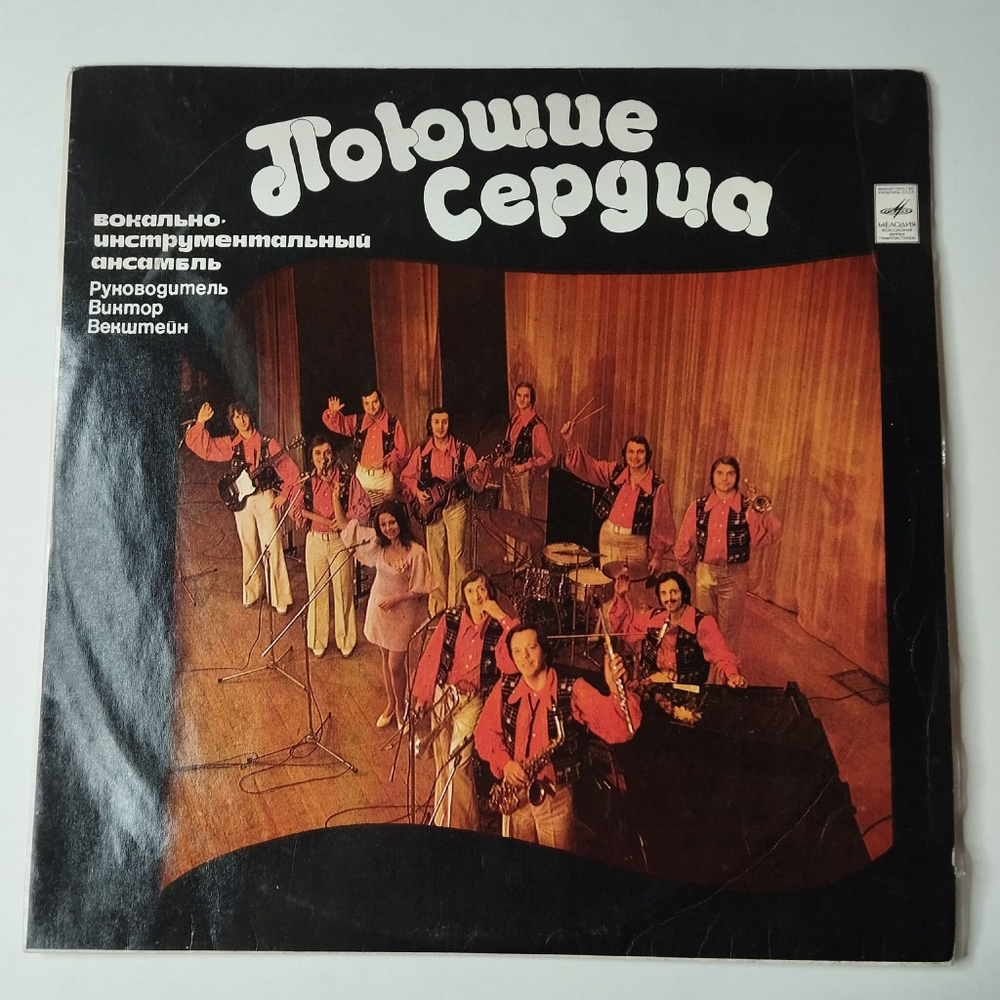 Винтажная виниловая пластинка LP Поющие Сердца (СССР 1975) Кто Тебе Сказал