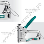 KRAFTOOL Expert-53 тип 53 (A/10/JT21) 23GA(4-14мм), стальной компактный степлер (3187)