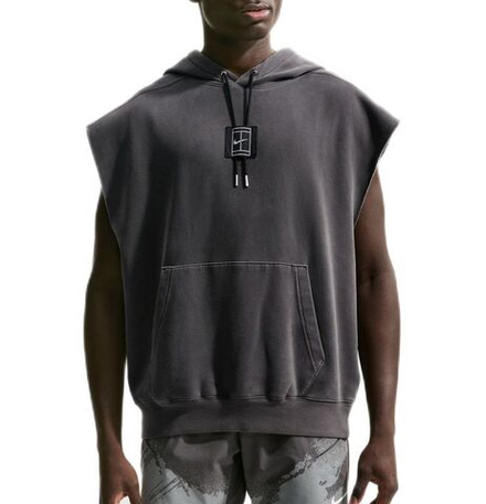 Куртка теннисная Nike Court Paris Slam Tennis Sleeveless Pullover - anthracite