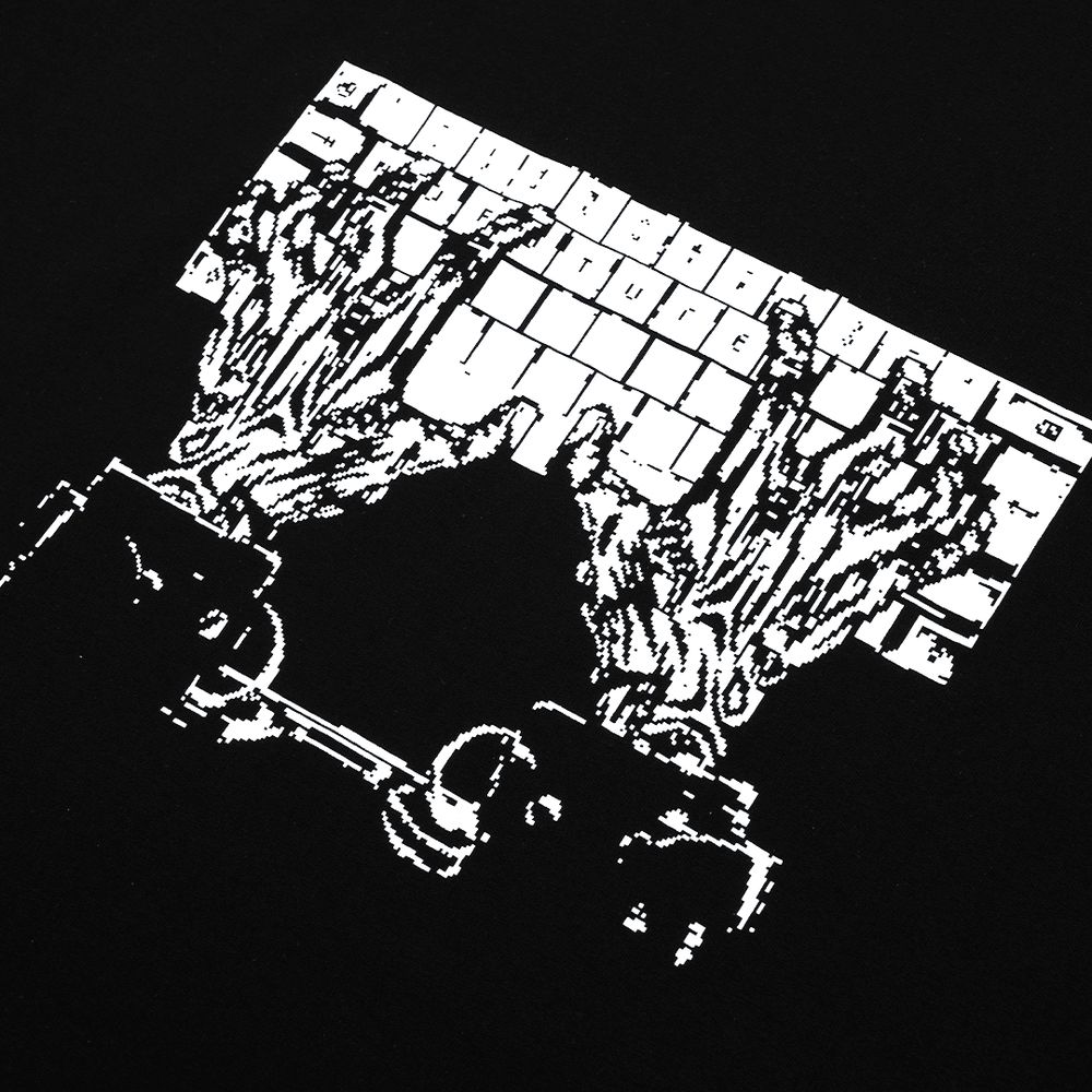 Лонгслив Heartz Slavery Color-Block Kimono черный