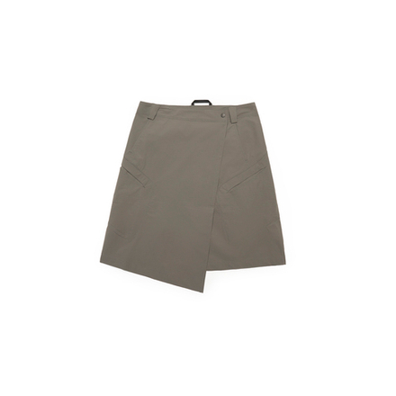 Юбка Nothomme Blue Monte Apron-Style Workwear Dress "Light Gray"