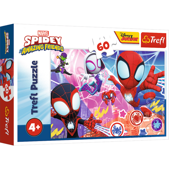 Puzzles -&quot;60&quot; - Heroic adventure / Spidey and his Amazing Friends Marvel