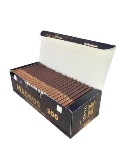 Гильзы для сигарет "Magnus" XL Brown Terra Filter 8.1/22 мм 5х200шт(Комплект)