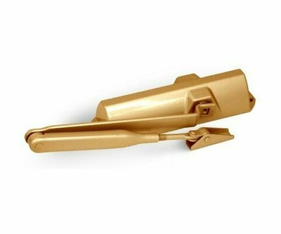 Доводчик DORMA TS-68  с фиксацией, золотой