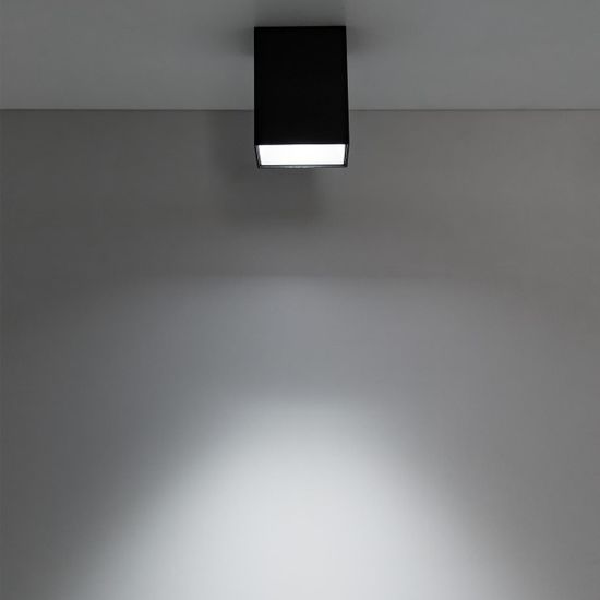 CL7440210 Старк Черный+Белый Св-к Потол. 12W*3500K