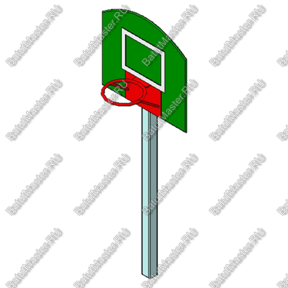 БАСКЕТБОЛЬНАЯ СТОЙКА-ЩИТ С КОЛЬЦОМ