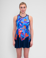 ОДЕЖДА ДЛЯ ТЕННИСА Женская, Платье BIDI BADU SPIKE DRESS .