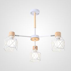 Потолочная Люстра Corf B3 White 3 Lamps By Imperiumloft