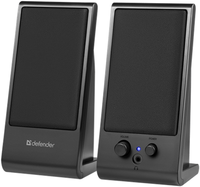 Колонки стерео Defender SPK-170 Черные USB