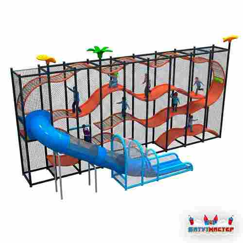 Плоский игровой комплекс «Веселые Горки», 10,8×3×4,5 м