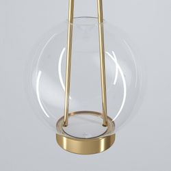 Подвесной светильник Eurosvet Frasco 50267/1 LED латунь