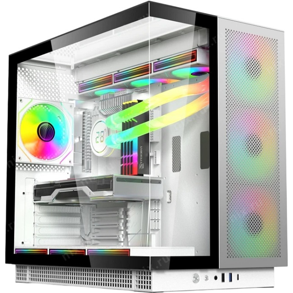 Корпус Midi-Tower ACD Phantom 100 TG ARGB White (AH-SI1GC-000)
