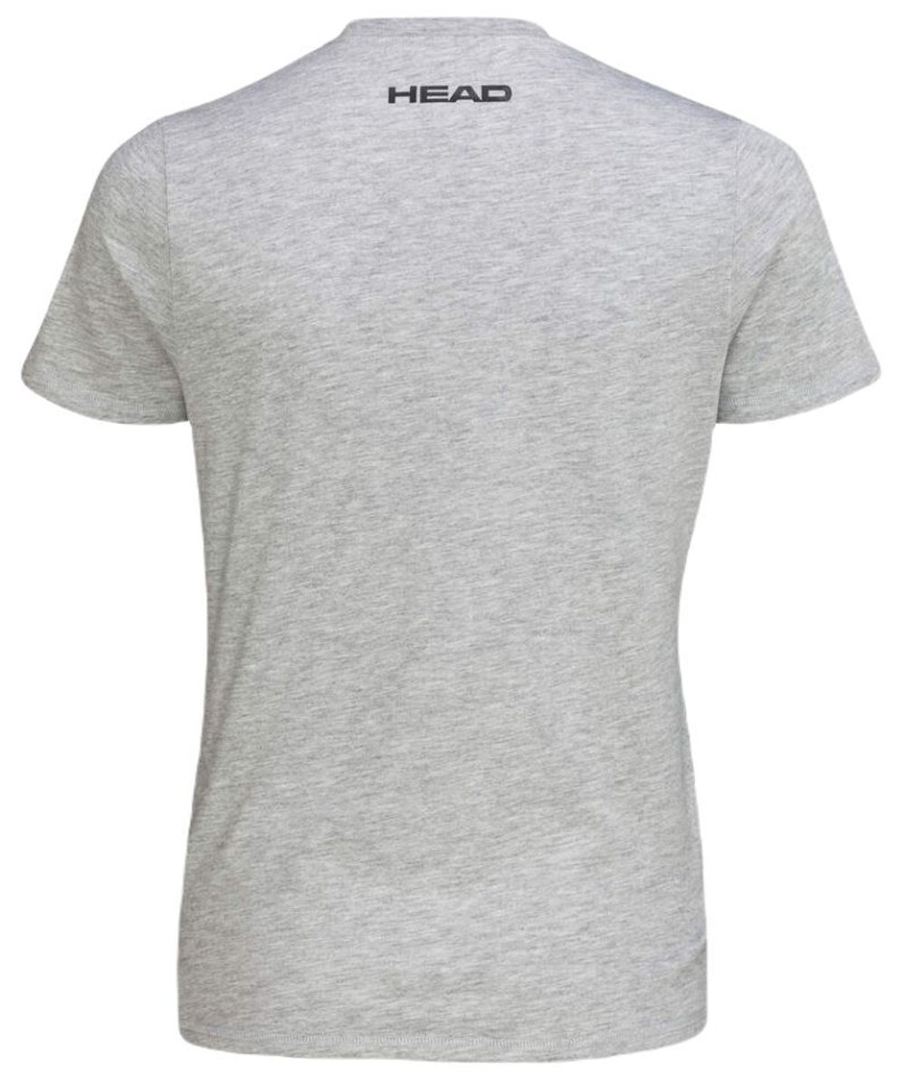 Женская теннисная футболка Head Club Lucy T-Shirt - grey melange